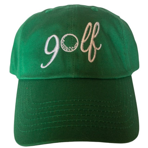 Back 9 Bombers Golf Hat: Green