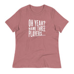 Name 3 Players Womens Tee