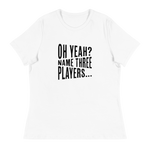 Name 3 Players Womens Tee